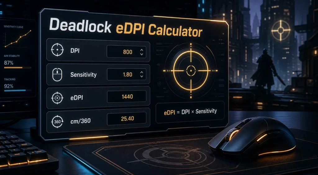 Deadlock eDPI Calculator