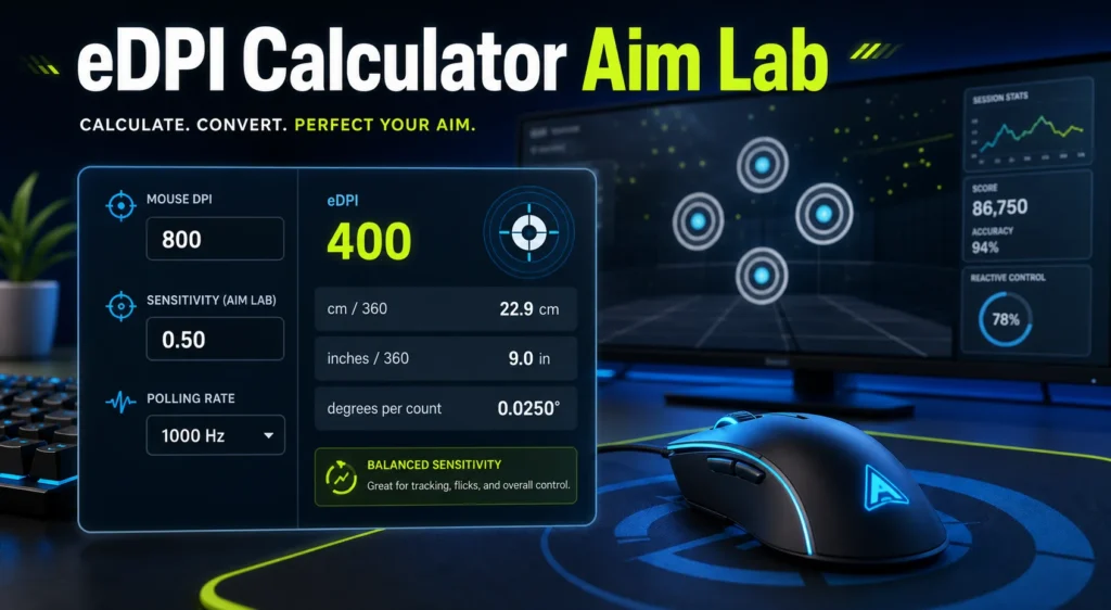 edpi calculator aimlab